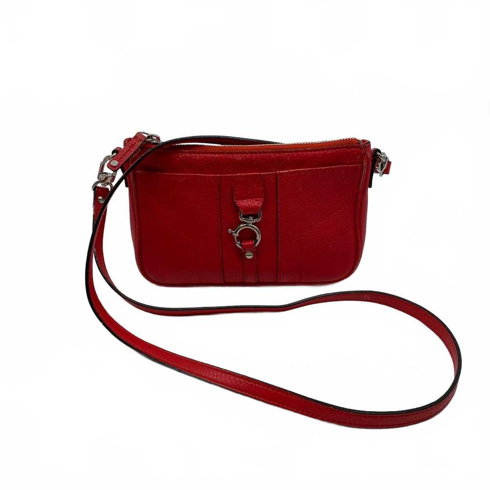 Milly Felicity Crossbody Bag | Red Leather OSFA